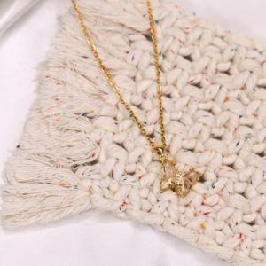 Crystal Butterfly Clear - Collar