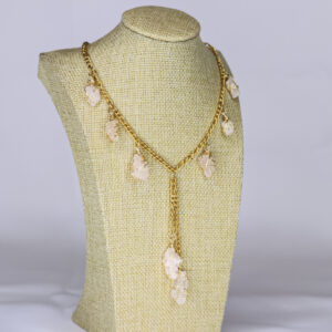 Noah - Collar - Cuarzo Rosa