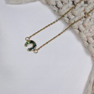 Emerald Luck - Collar de Herradura